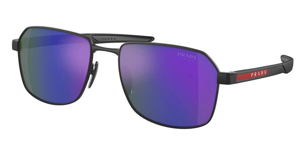 NWT Prada 0PS54WS-DG005U-57 Black 57mm Sunglasses